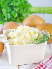 Image showing mashed potato