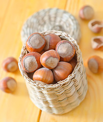 Image showing hazelnuts