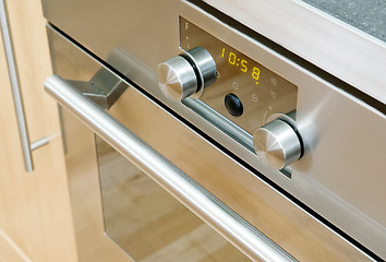 Image showing Modern Oven Detail