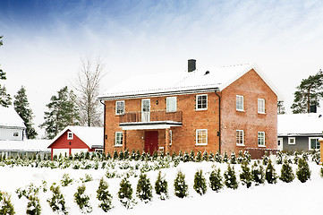 Image showing Large Brick House