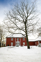 Image showing Large Wood House