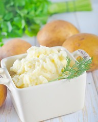 Image showing mashed potato