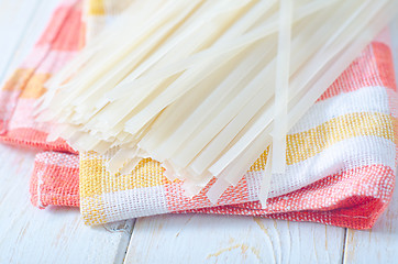 Image showing rice noodles