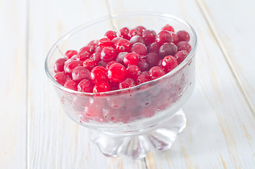 Image showing frozen cranberry