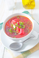 Image showing fresh soup