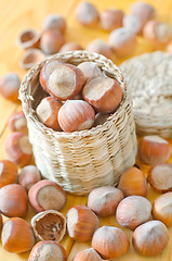 Image showing hazelnuts