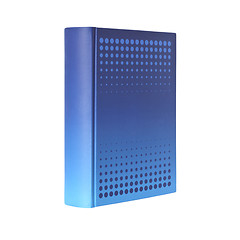 Image showing blue book