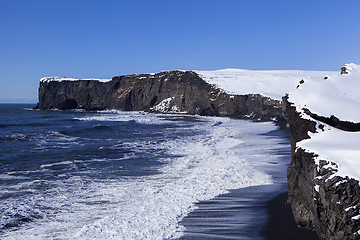 Image showing Peninsula Dyrhólaey in the south of Iceland