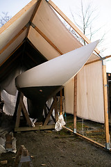 Image showing Winter Boat Storage