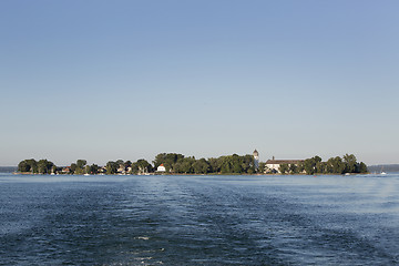 Image showing Isle of Frauenchiemsee in Bavaria, Germany