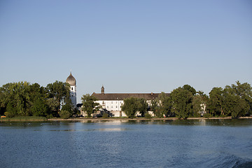 Image showing Isle of Frauenchiemsee in Bavaria, Germany