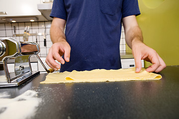 Image showing Pasta on Counter