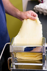 Image showing Rolling Pasta Detail