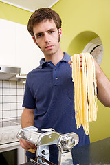 Image showing Homemade Pasta Fettuccine
