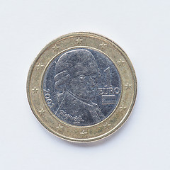 Image showing Austrian 1 Euro coin