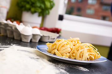 Image showing Fresh Fettuccine