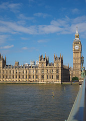 Image showing Houses of Parliament in London