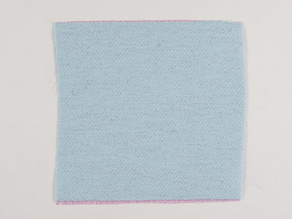 Image showing Blue fabric sample