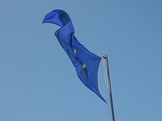 Image showing EU flag