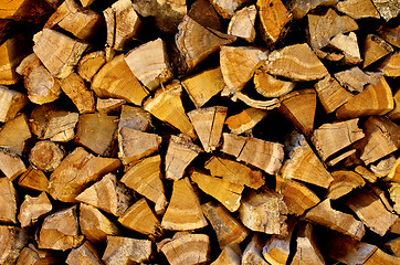 Image showing Background of Firewood