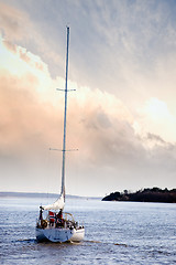 Image showing Small Sail Boat