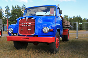 Image showing Nostalgic MAN Truck 415 L1A Year 1961 on Display