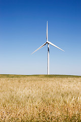 Image showing Praire Wind Turbine