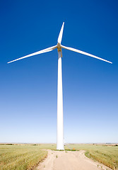 Image showing Wind Turbine from Below