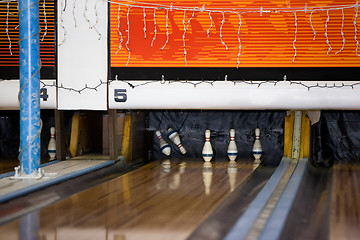 Image showing Retro Bowling Alley