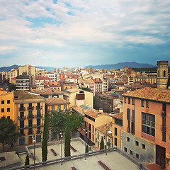 Image showing City center of Girona, Catalonia