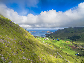 Image showing Farming on Lofoten