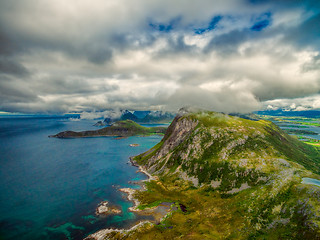 Image showing scenic Lofoten