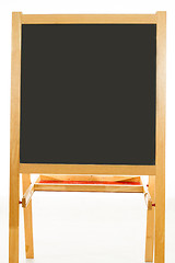 Image showing Blank menu blackboard