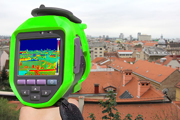 Image showing Recording Zagreb With Thermal Camera