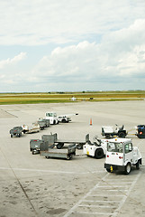 Image showing Baggage Cars