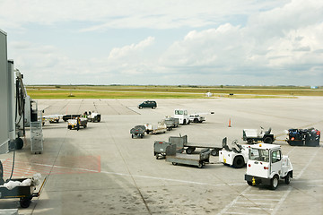 Image showing Baggage Cars