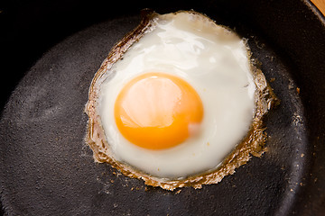 Image showing Fried Egg Detail