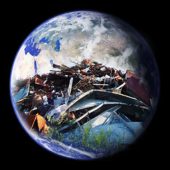 Image showing Landfill Earth