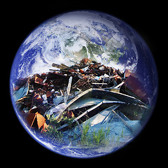 Image showing Landfill Earth