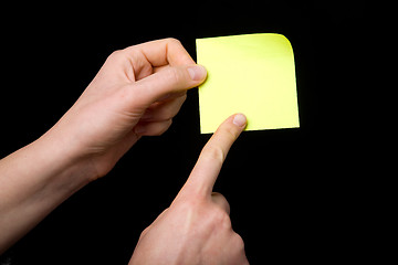 Image showing Sticky Note