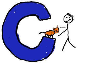 Image showing Letter C