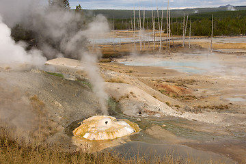 Image showing Yellowstone National Park, Utah, USA