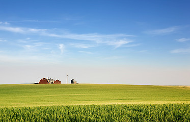 Image showing Prairie Farmland