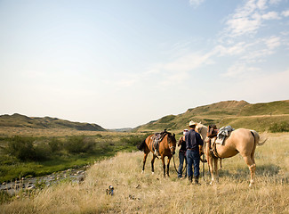 Image showing Cowboy Scene