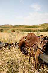 Image showing Western Saddle