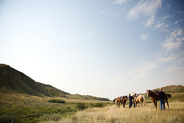 Image showing Cowboy Scene