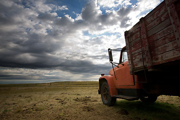 Image showing Old Farmtruck