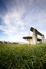 Image showing Bench Grass and Cky