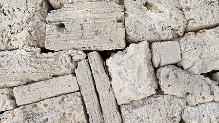 Image showing Stone wall texture