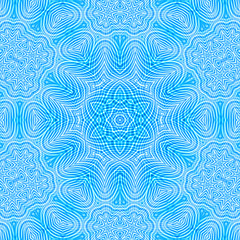 Image showing Abstract blue pattern